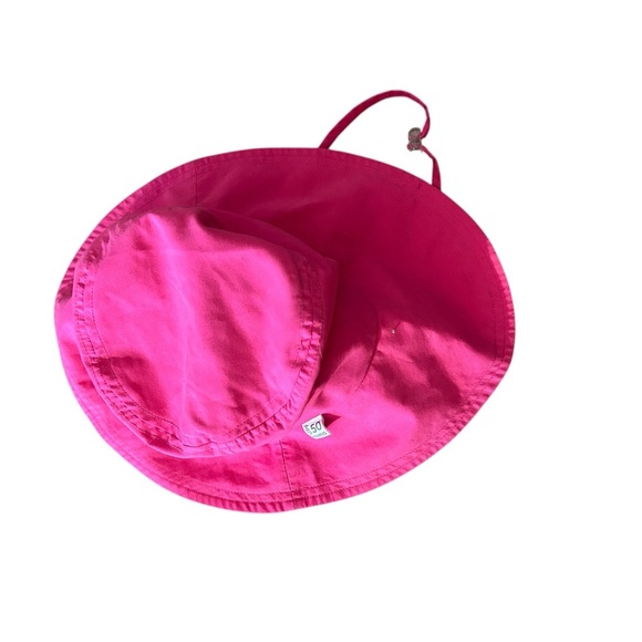 Kids Pink Sun Hat - Picture 2 of 5